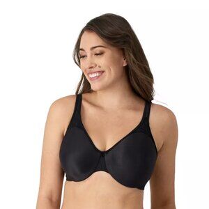 NWT Bali Passion for Comfort Underwire Minimizer Bra 3385 Black Size 36D